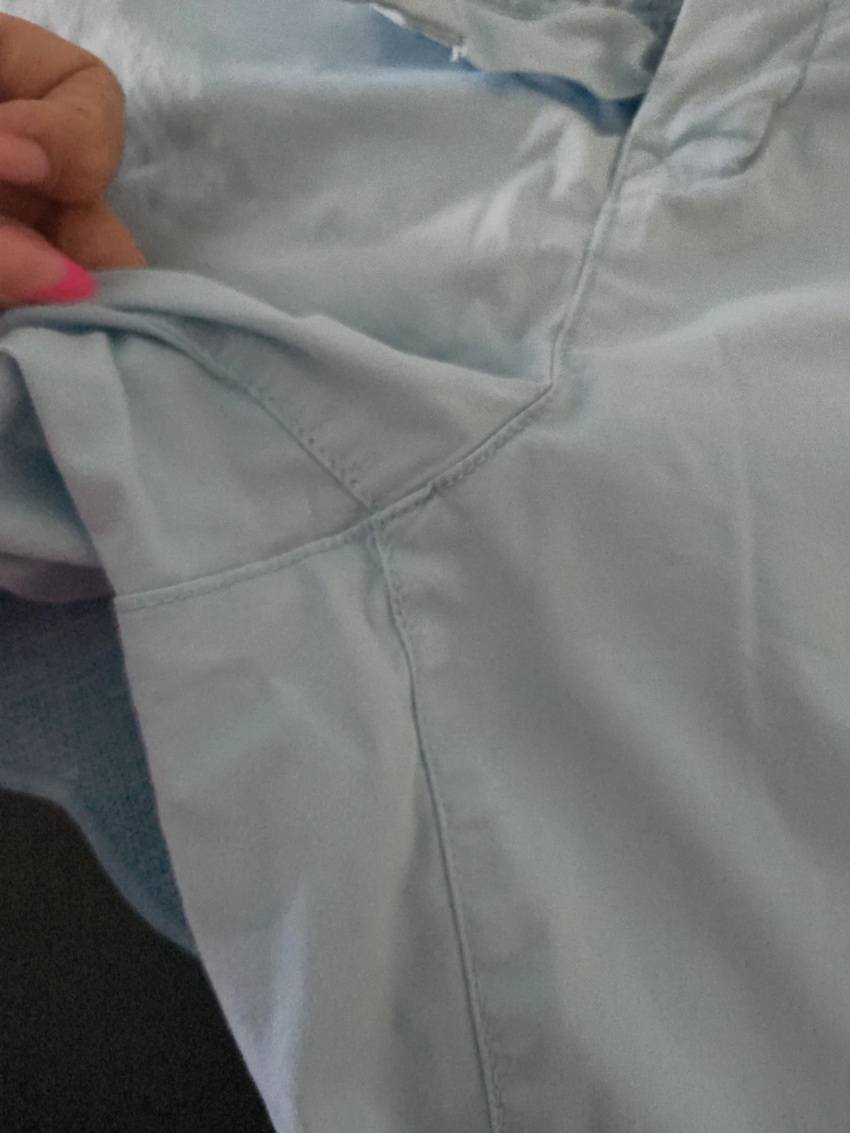 Short azul cielo elástico – photo 4